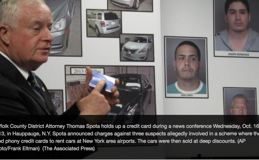NY men rented cars at airports with phony credit cards, then sold for cheap prices